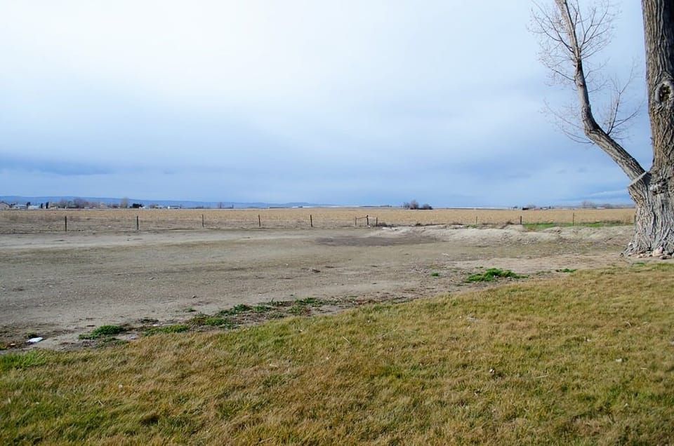 Parking area for trailers