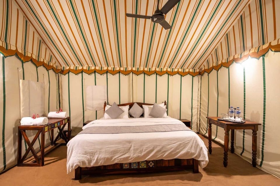 Luxury Tent, 1 Bedroom | Iron/ironing board, bed sheets