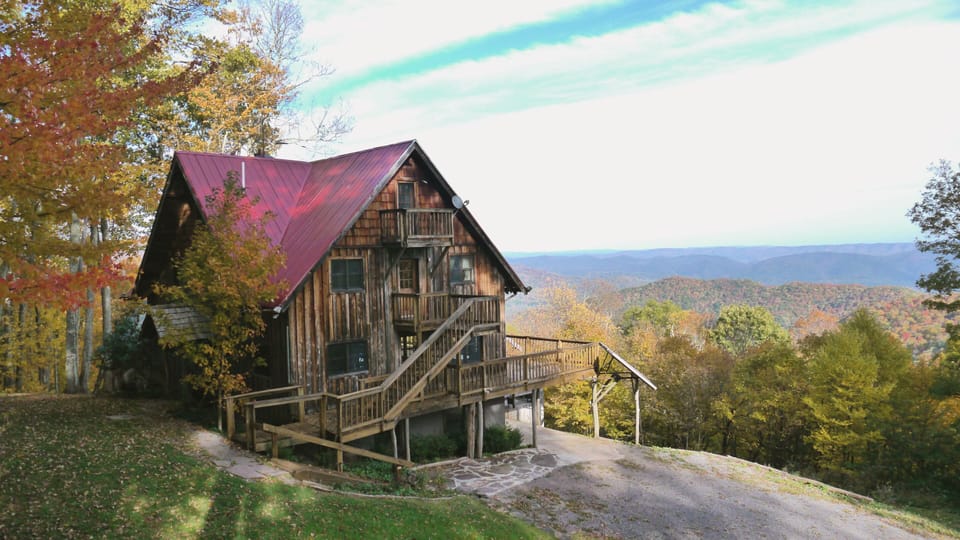 40 Mile View of Mountains