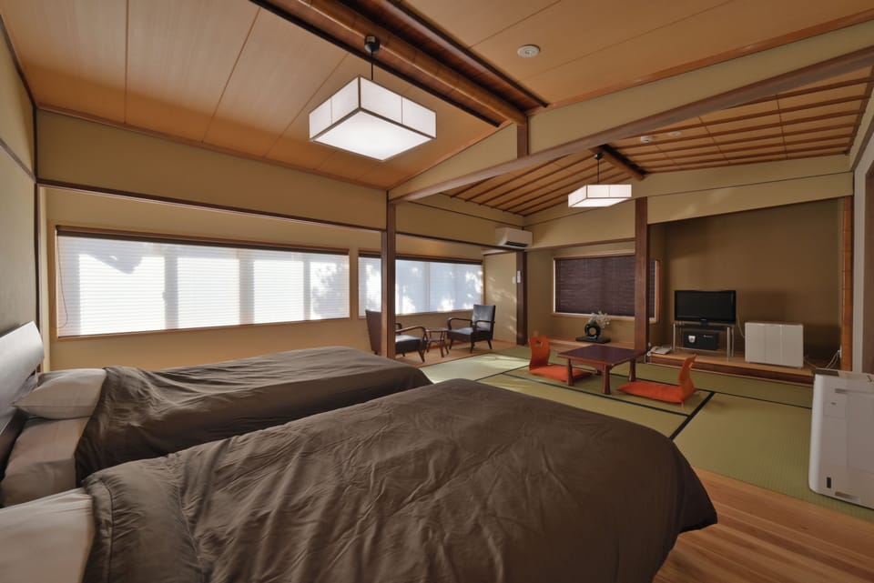 Japanese-Western room | Free WiFi, bed sheets