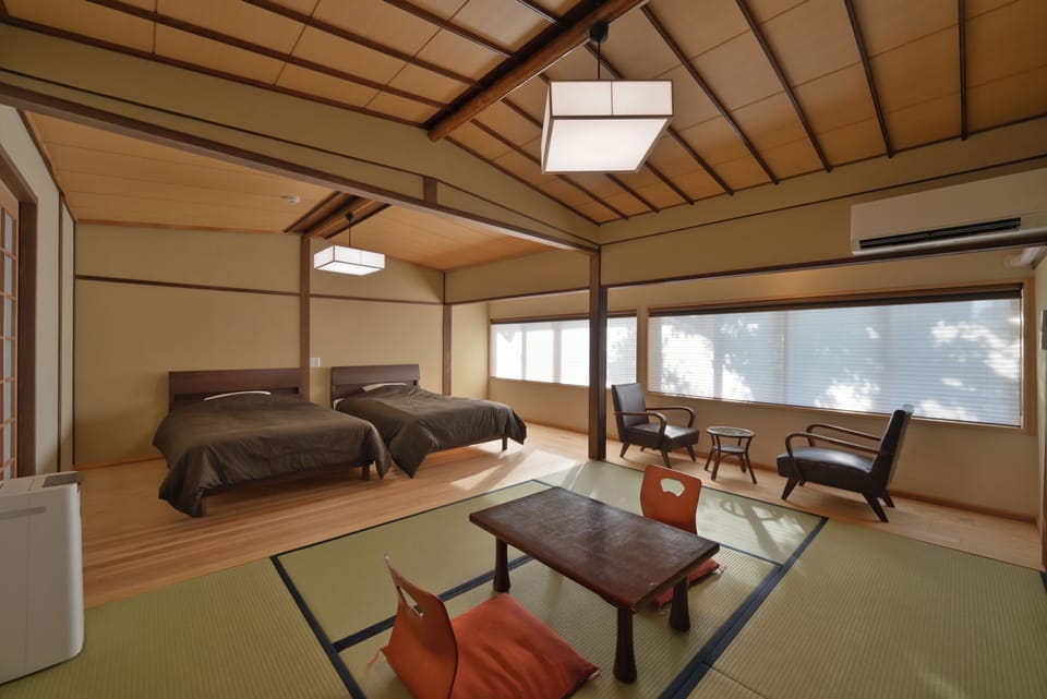 Japanese-Western room | Free WiFi, bed sheets