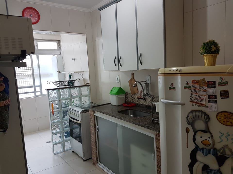 Traditional Apartment, Multiple Beds, Accessible, Partial Sea View | Private kitchen | Fridge, microwave, oven, stovetop