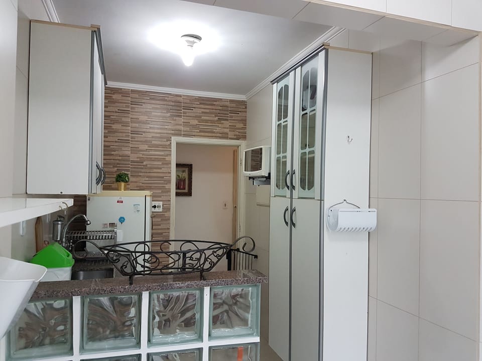 Traditional Apartment, Multiple Beds, Accessible, Partial Sea View | Private kitchen | Fridge, microwave, oven, stovetop