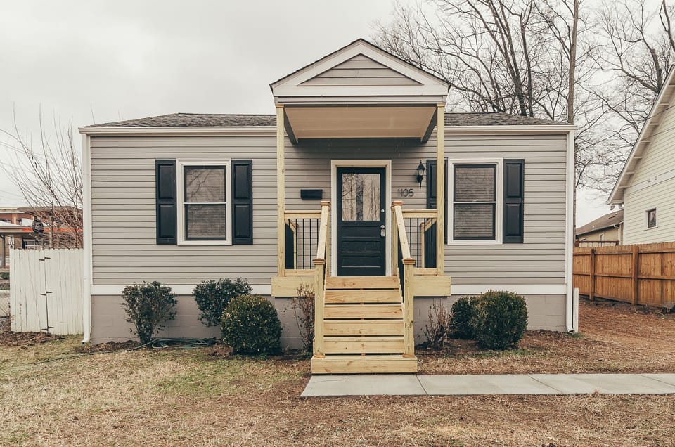 Renovated cottage inside and out with parking to accommodate multiple vehicles!