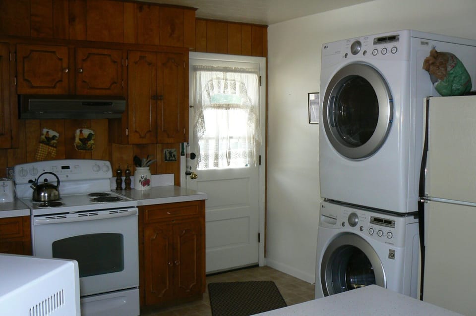 kitchen and laundry