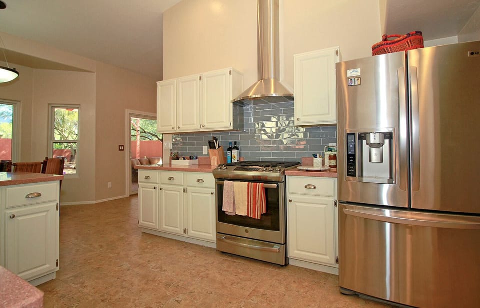 Well stocked kitchen