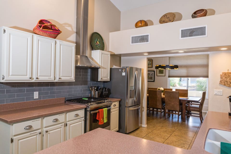 Looking from kitchen into formal dining area.