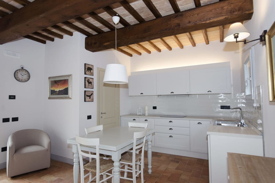 Apartment, 2 Bedrooms (Millefiori) | Private kitchen | Fridge, electric kettle
