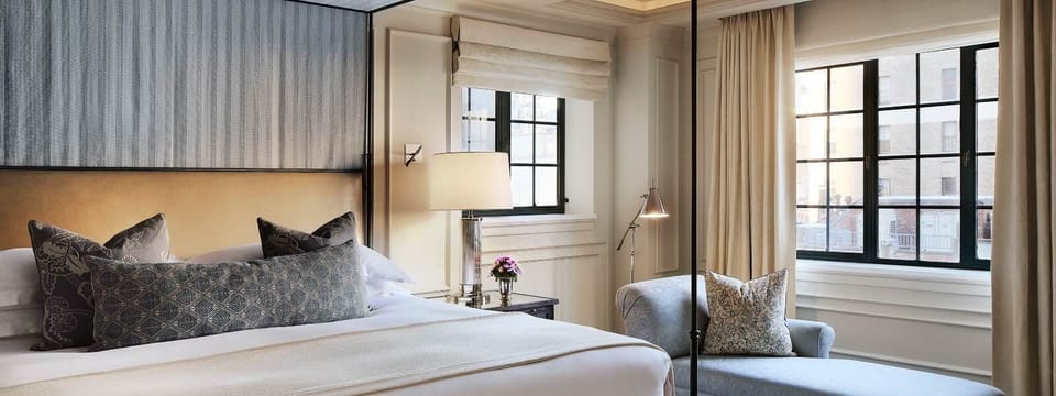Premier Suite (Lowell) | Frette Italian sheets, premium bedding, down comforters, minibar