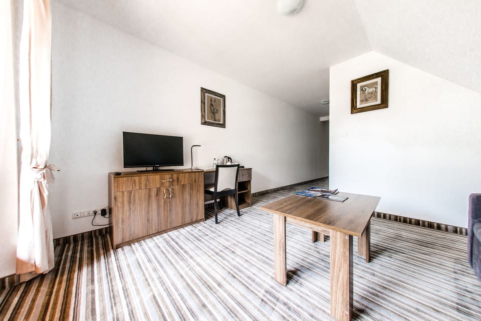 Comfort Apartment (1) | Desk, blackout drapes, iron/ironing board, rollaway beds