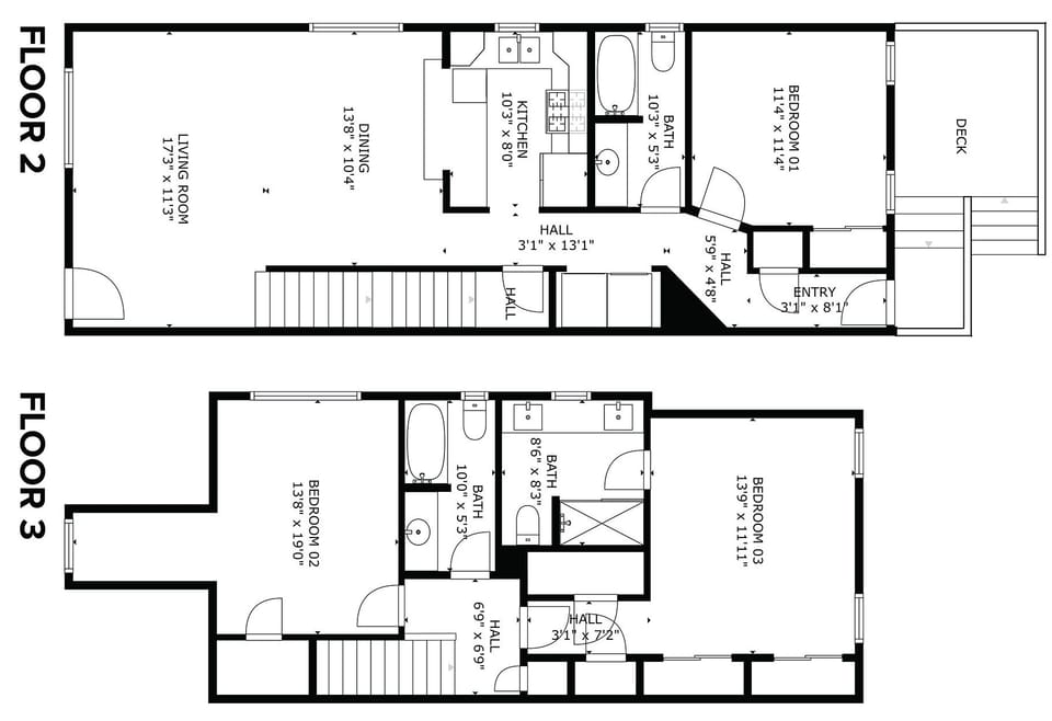 LAYOUT: Main Floor/Ustairs
