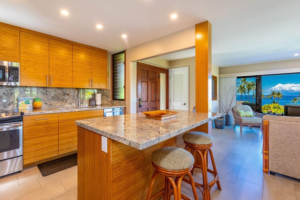 Fully equipped kitchen for the chef in the family.