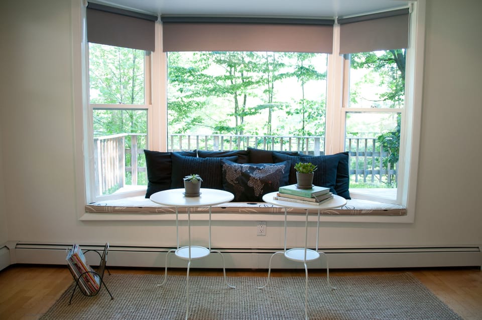 Sitting area in the kitchen
