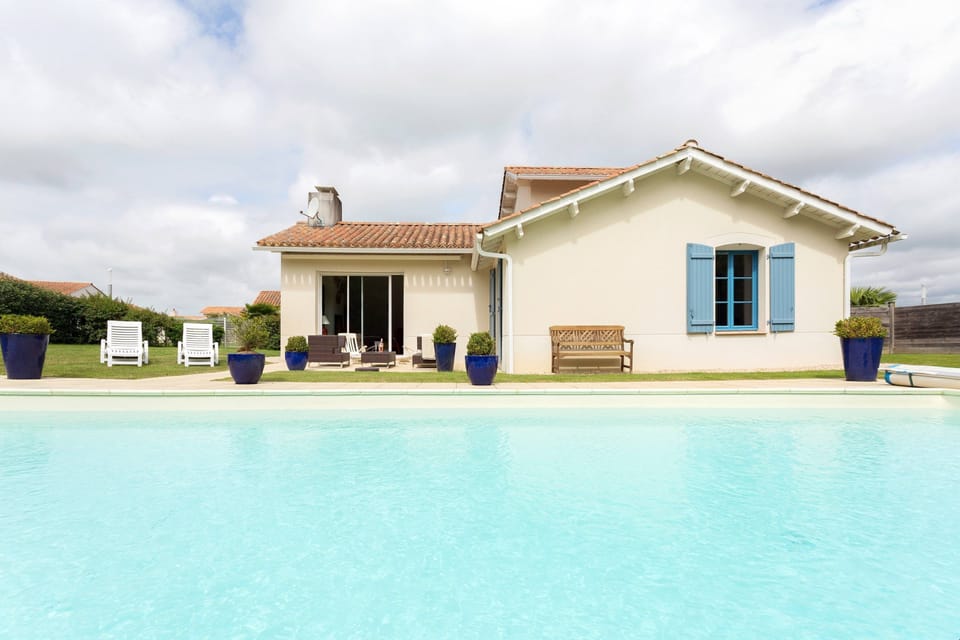Dive into your outdoor pool during the summertime (pool heating is available for a charge).