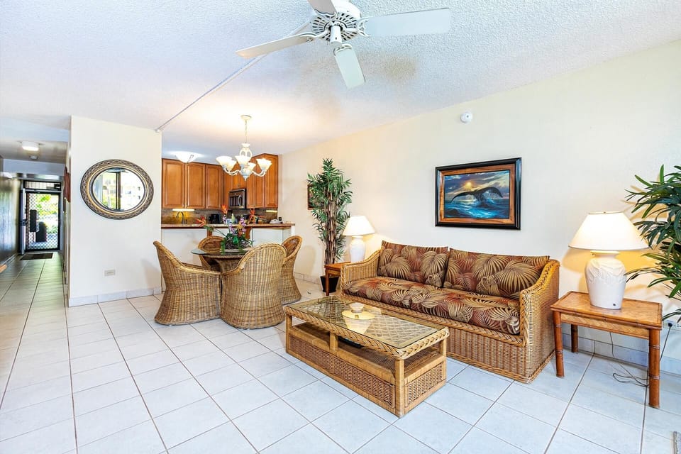 All living room and dining room furniture was reupholstered in 2019. 