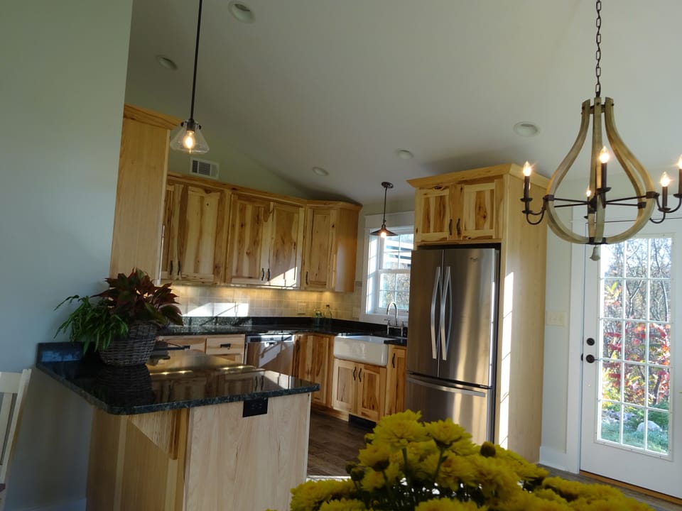 kitchen, dinning area Custom Made Cabinets, unique high end finishings