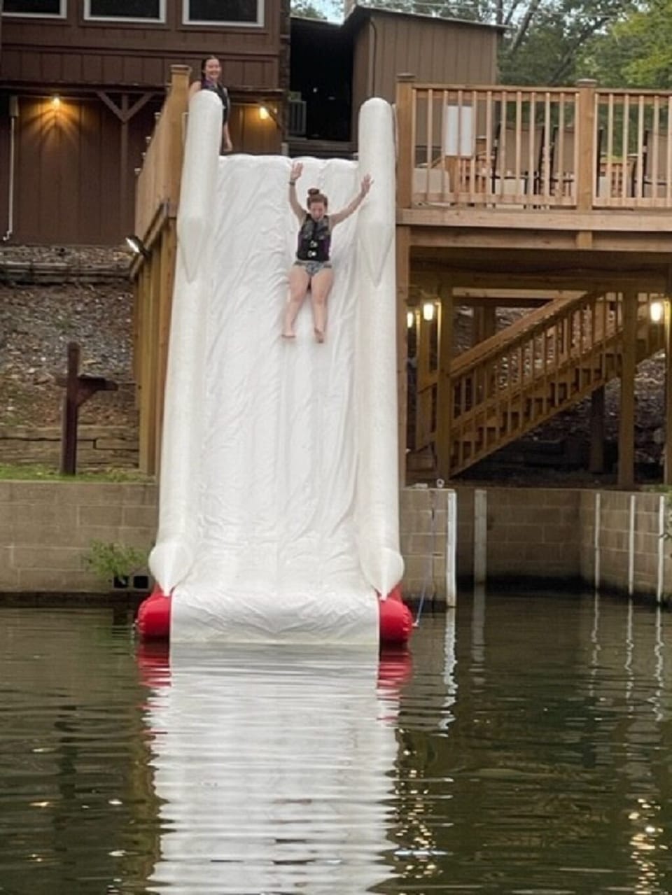 Outdoor Slide off of deck