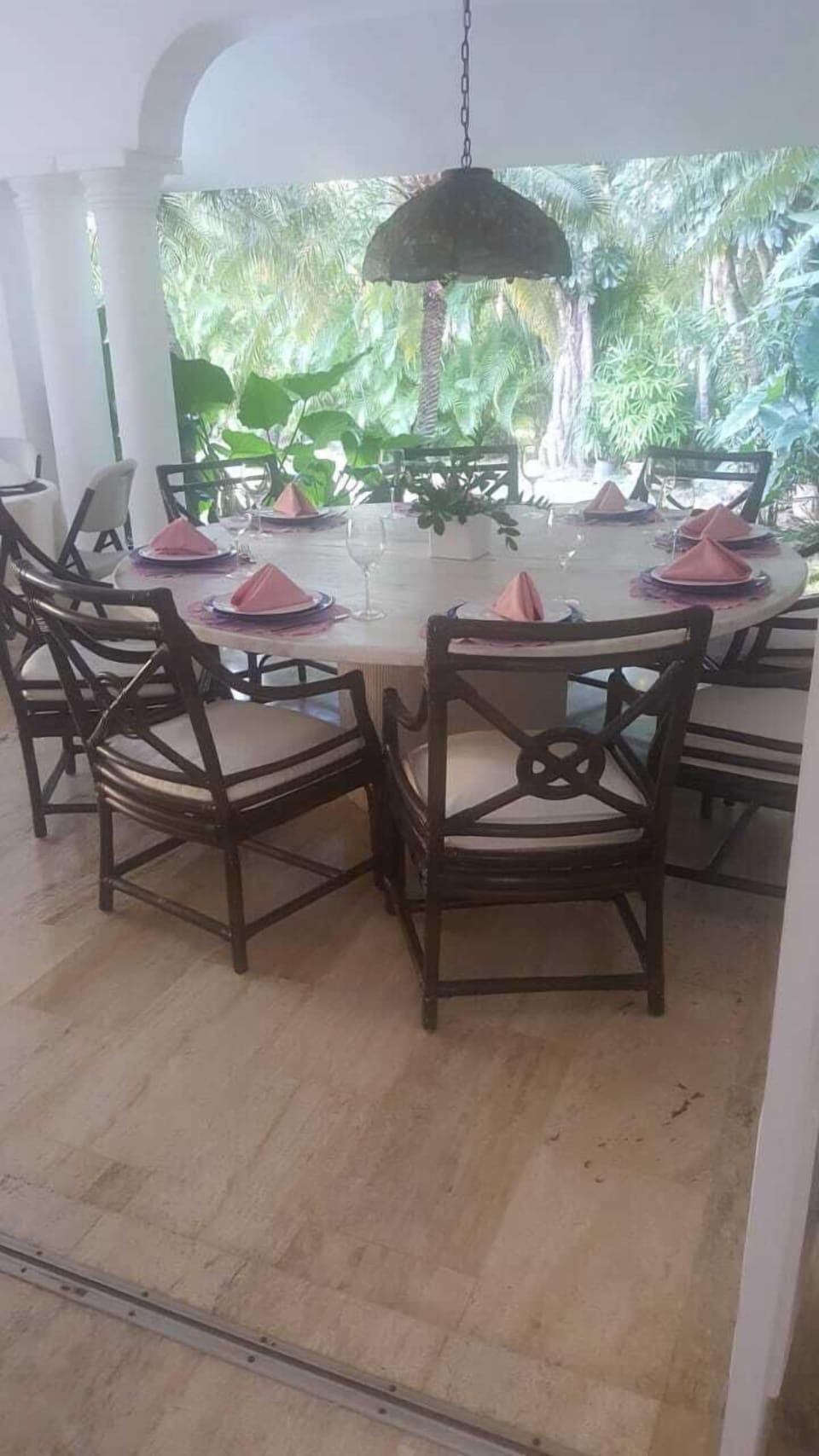 Updated Dining Table for 10 people.
