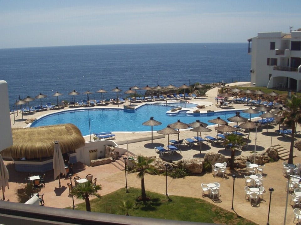 View from our balcony