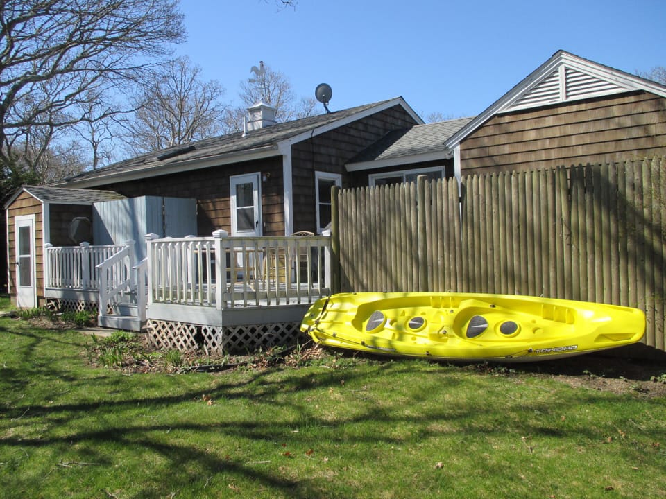 one of two kayaks