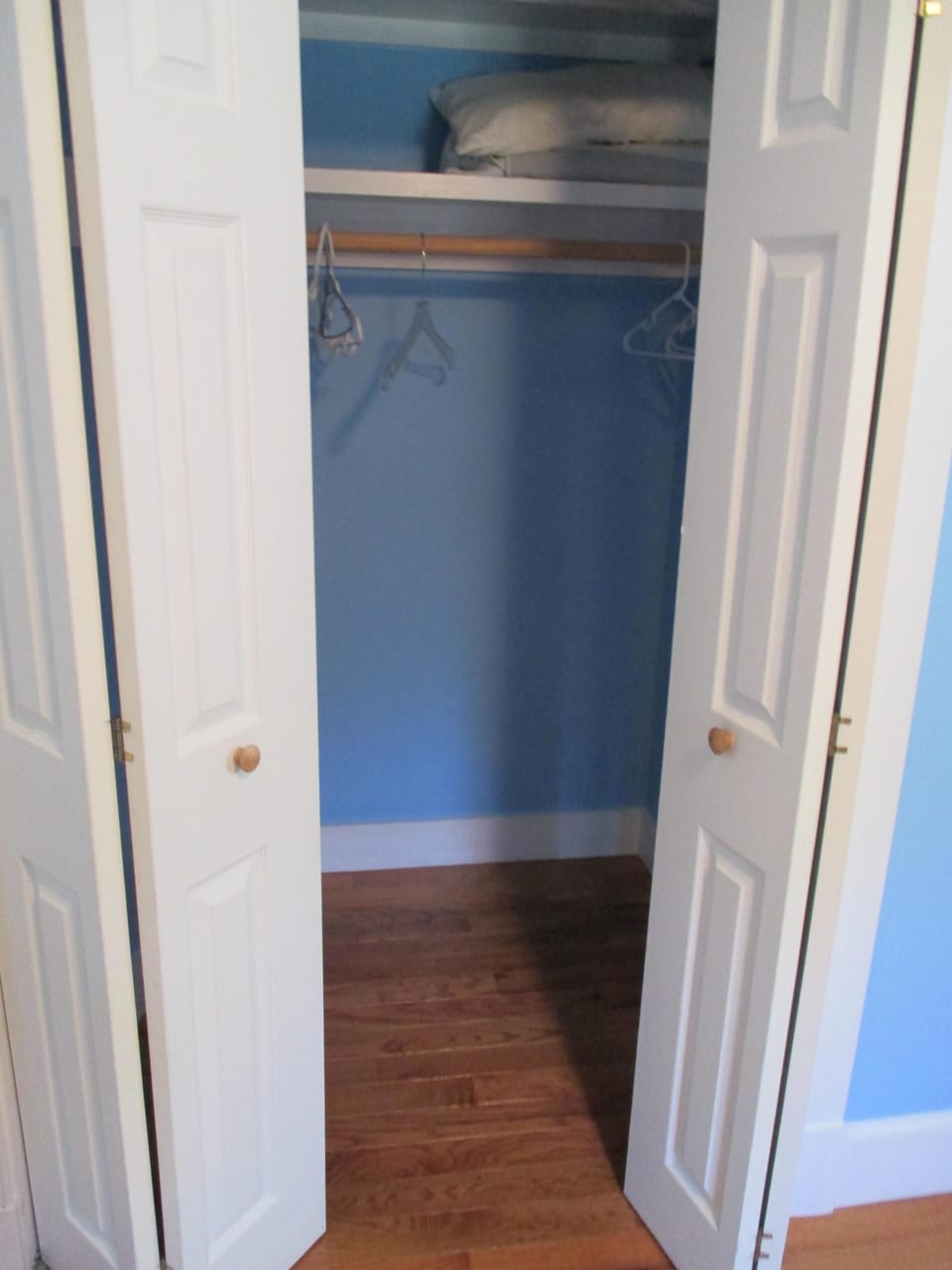 Every bedroom has a big closet!