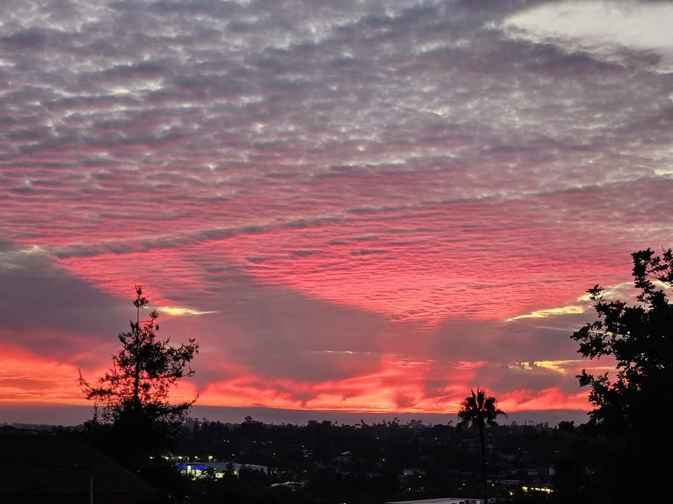 Coastal views from covered veranda. 