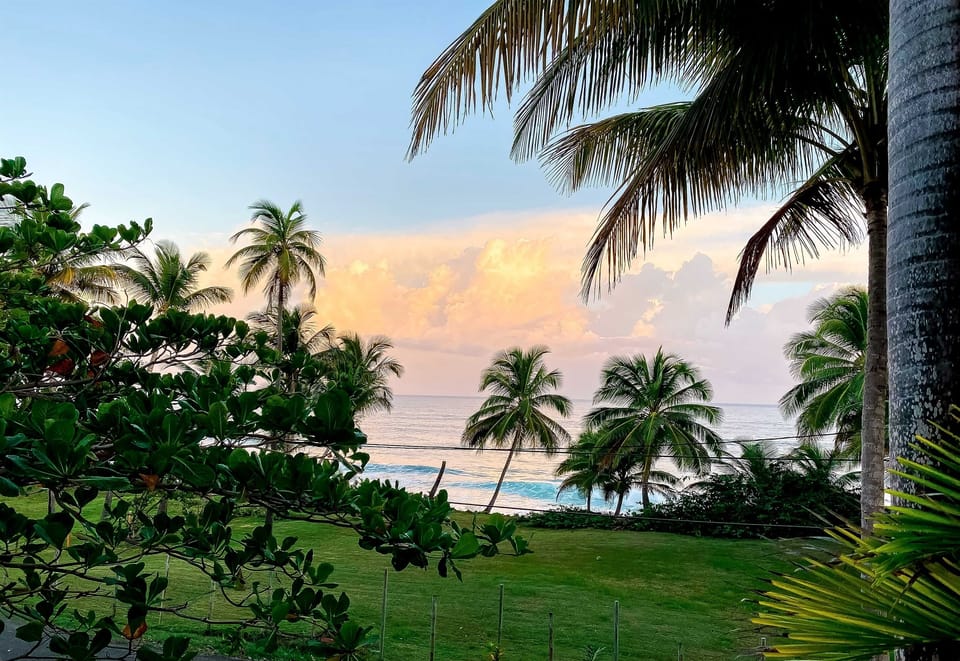 View from balcony
