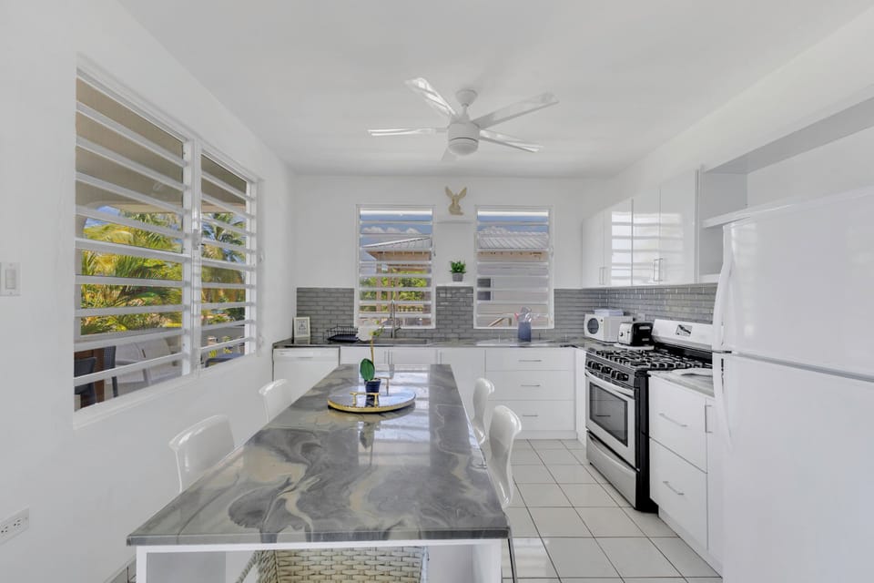 Upstairs kitchen
