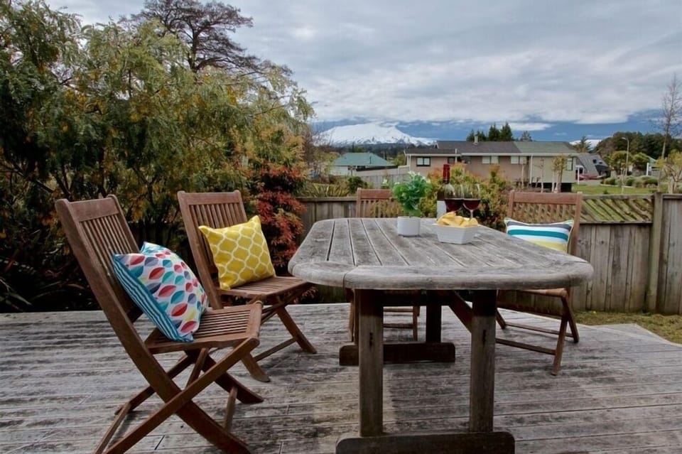 View of mountain is not available anymore. It is now obscured by a house.