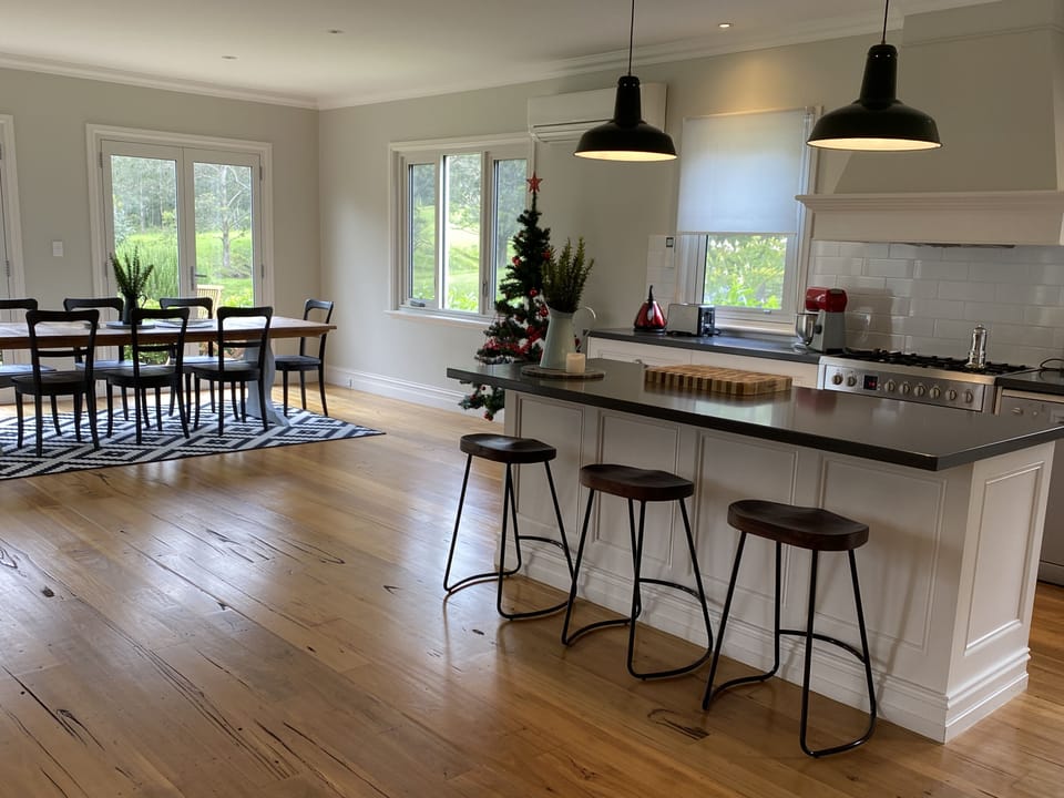 Large, well equiped kitchen