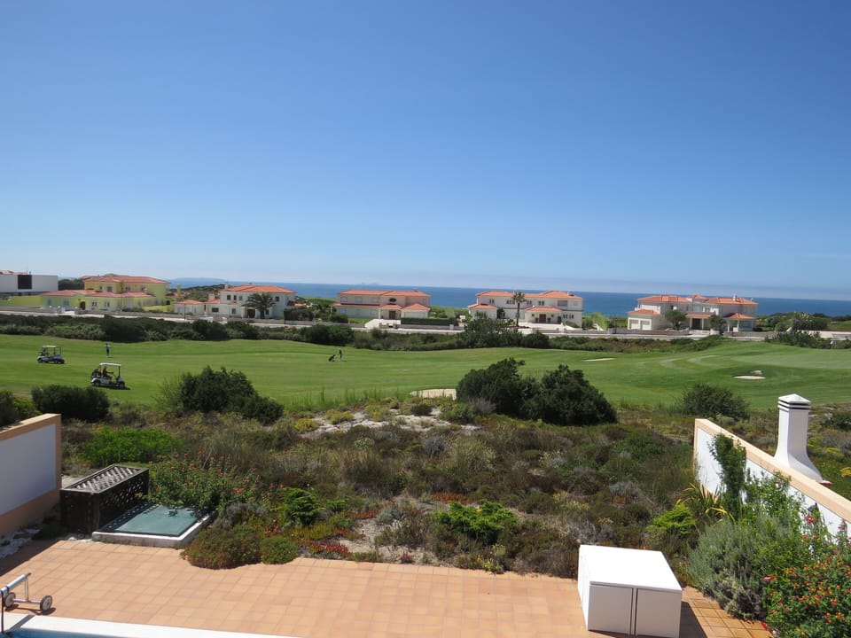 view from first floor terrace
