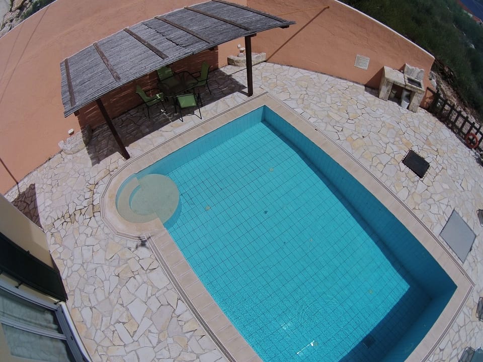 Looking Down on Pool