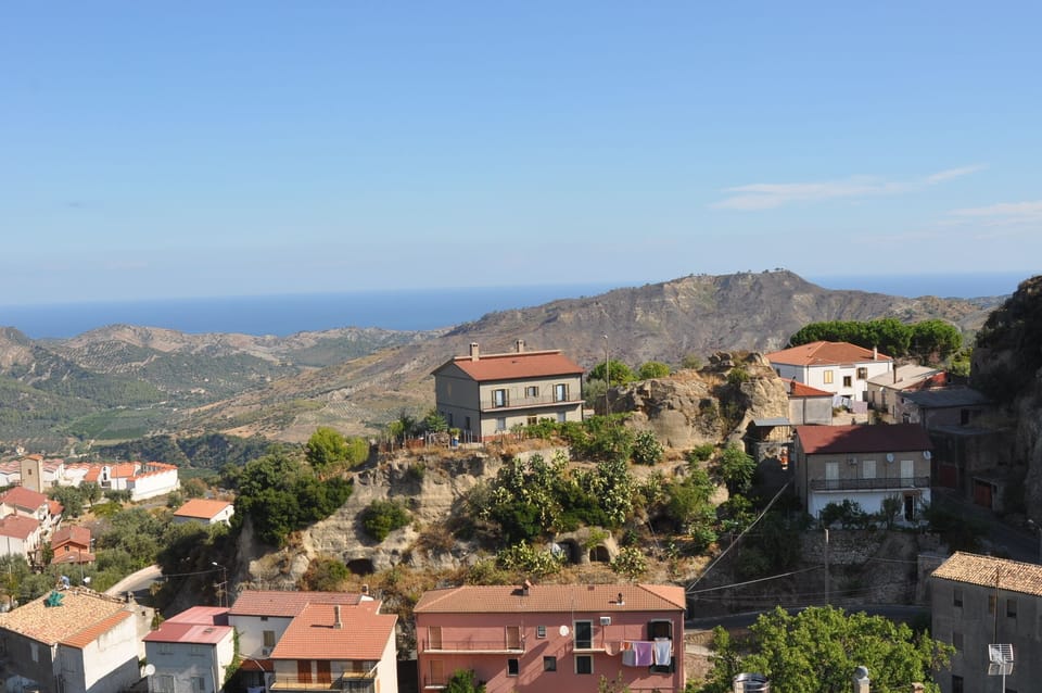 View from the village