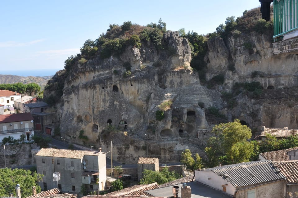 Rock outcrop in Village