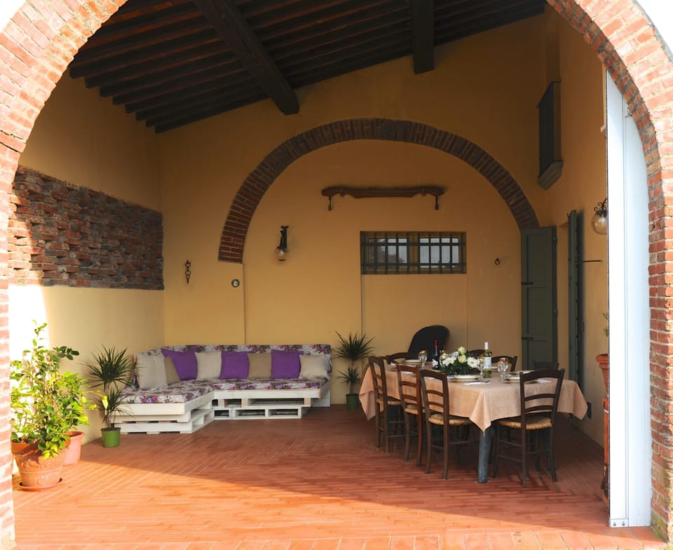 Covered patio