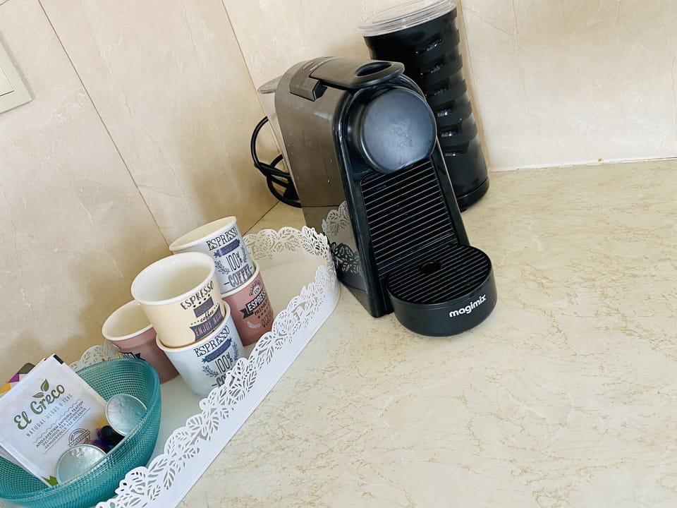 Start your morning the right way, enjoying a good coffee.