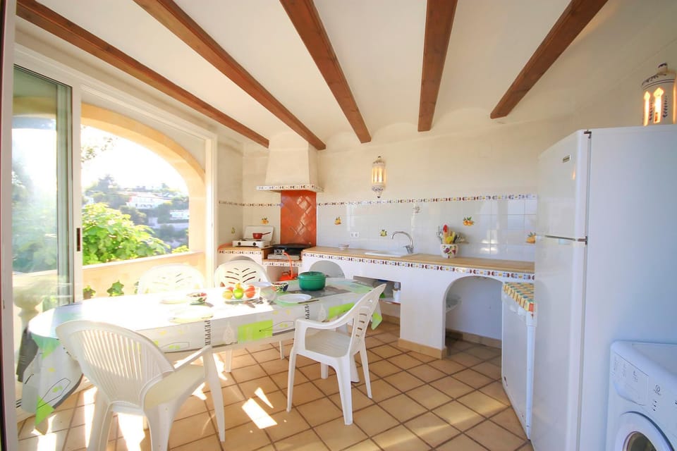 Outside kitchen