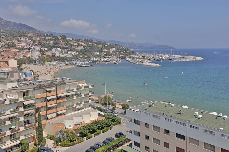 View from the balcony, sea side