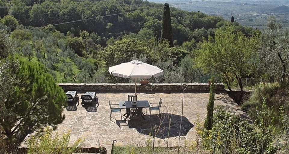 The terrace