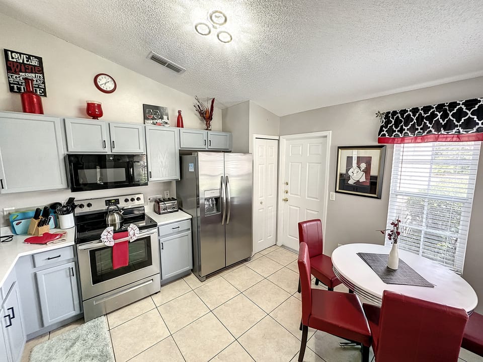 stainless appliances