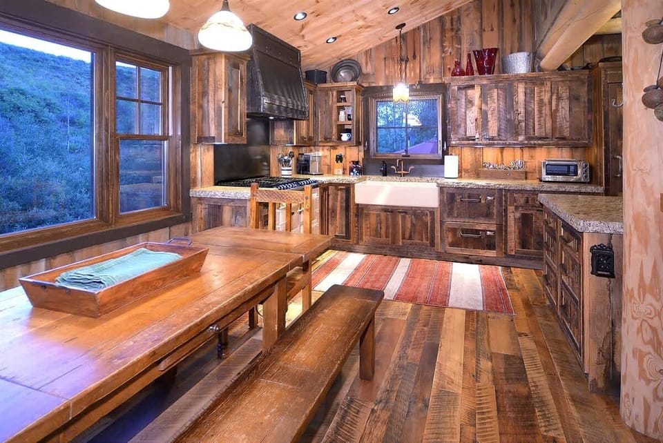 Plenty of space for meal prep