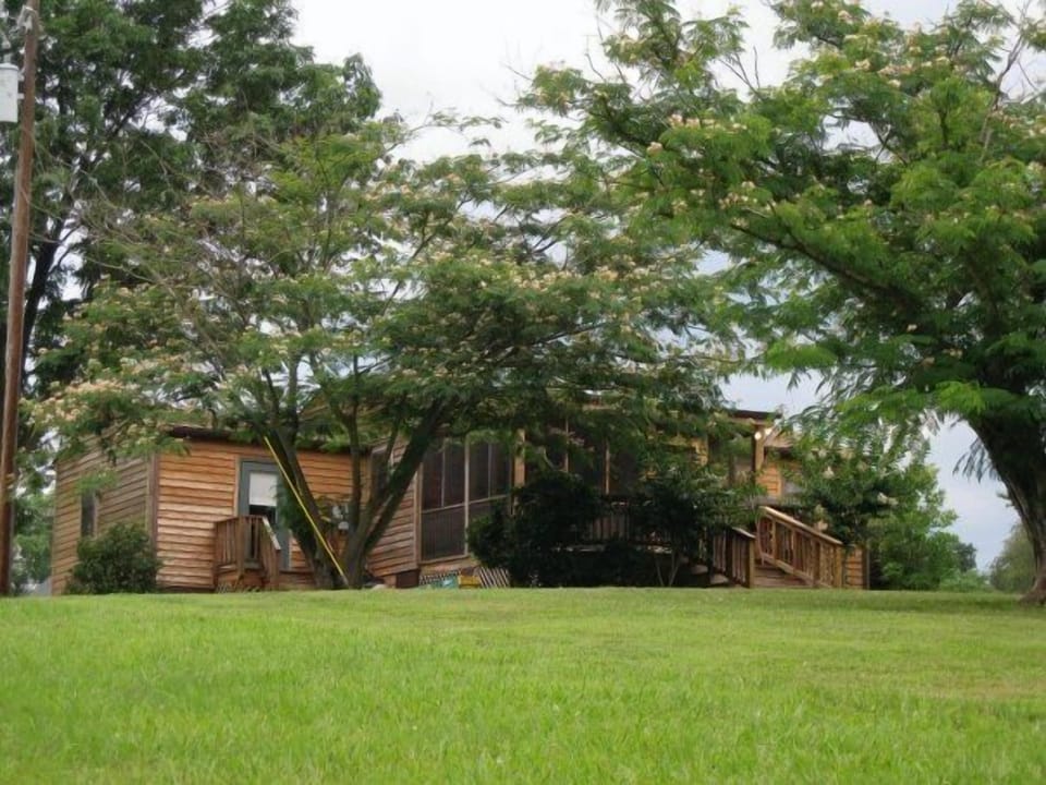 Back Side of Pond House.