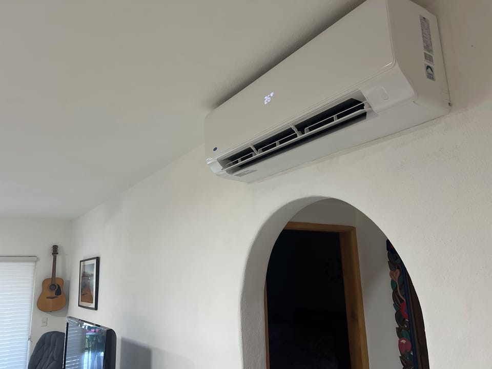 New Carrier AC unit for living room/ dining room