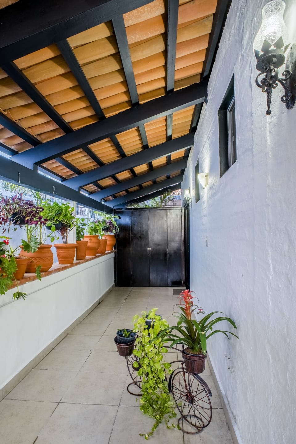 Back Balcony Facing Laundry Room