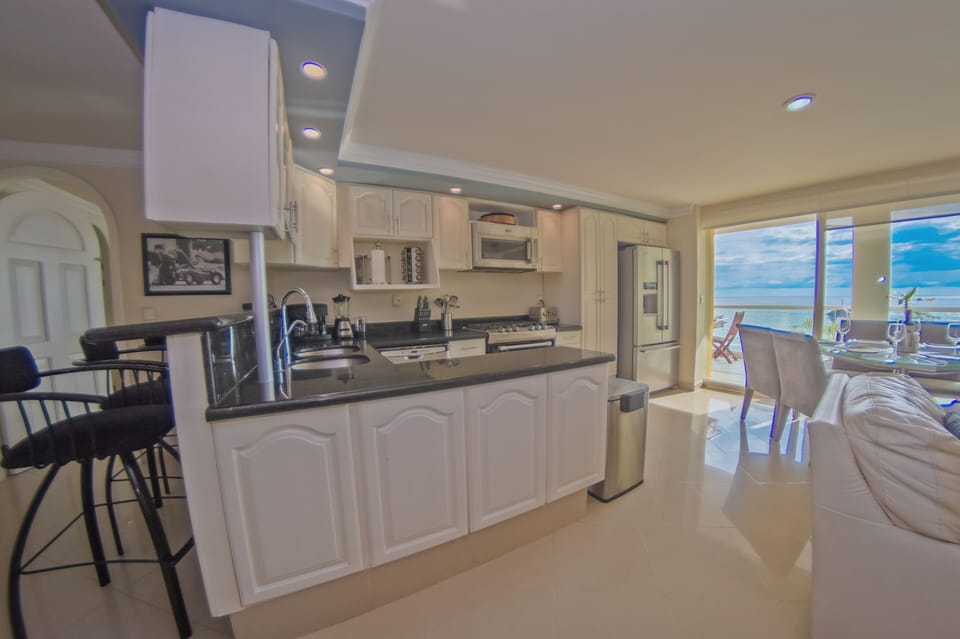 Kitchen with all the amenities