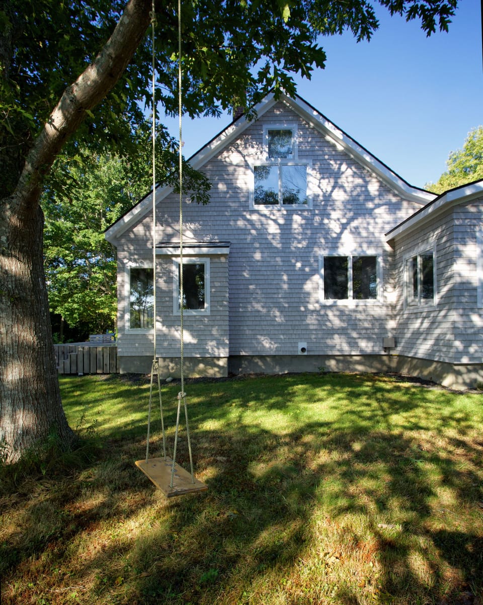 Outside view of Tamarack Cottage
