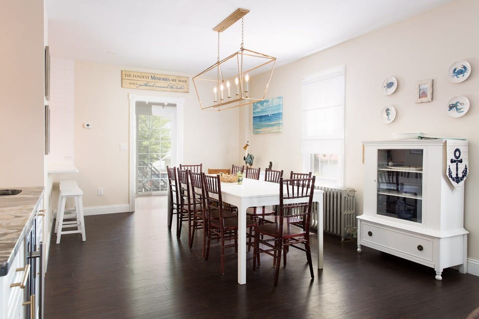 Great space for family fun or festive dining occasions.