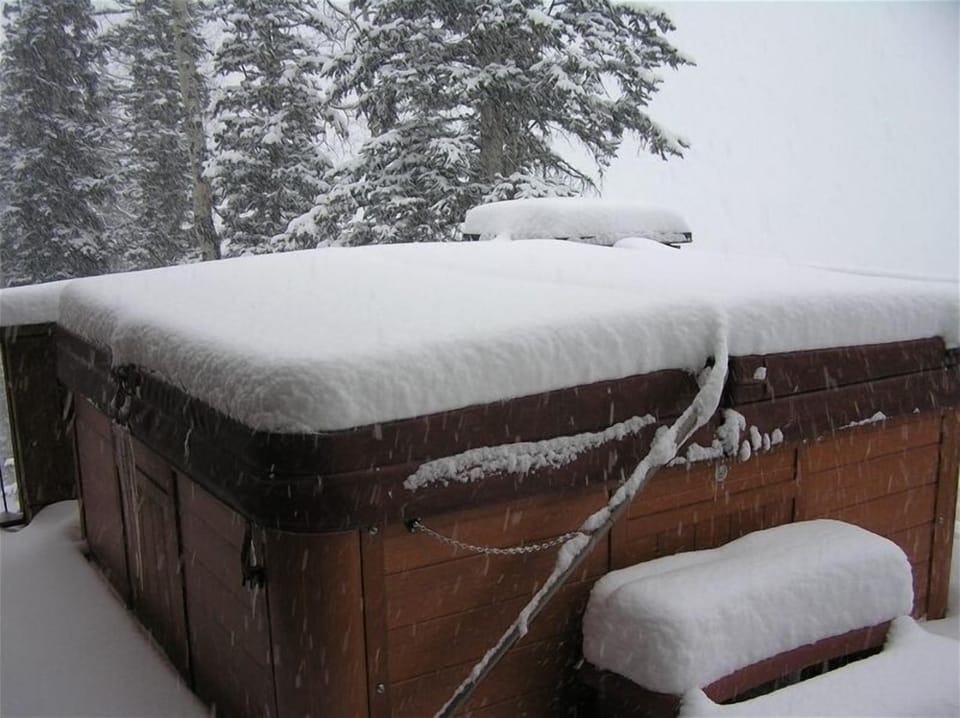 should we jump in the hot tub or have  apres ski drinks by the fire?