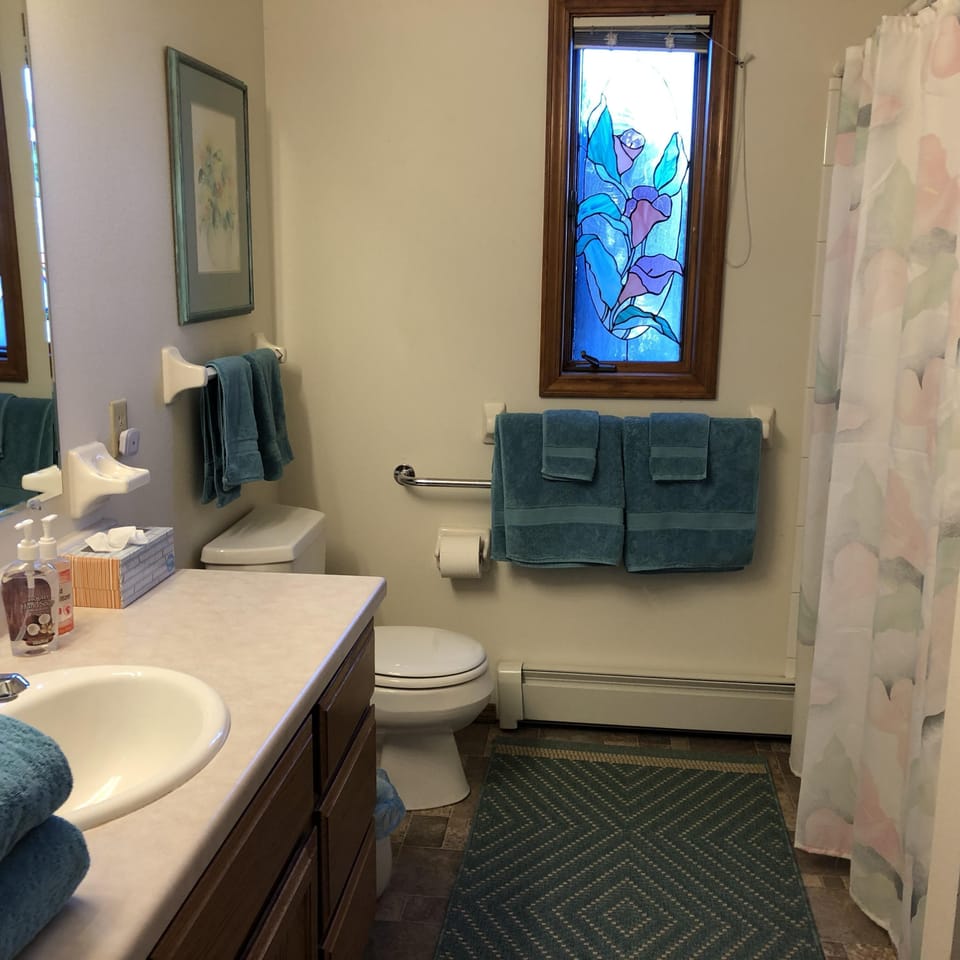 Bath on main floor