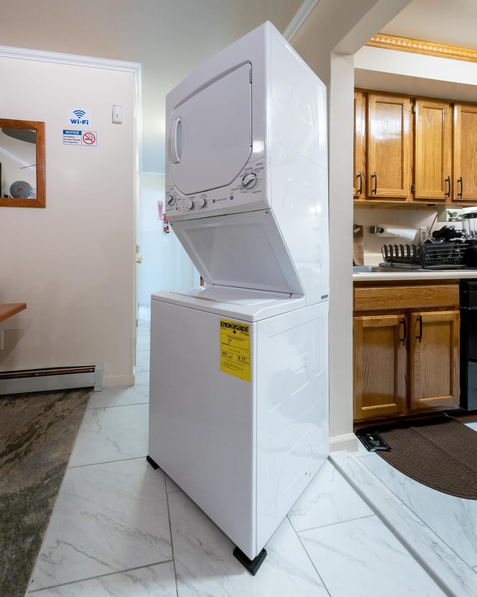 Washer & Dryer Within Furnished Apartment. Rare Brooklyn Best